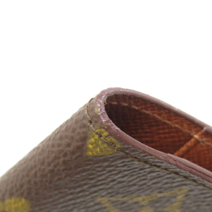 LOUIS VUITTON ルイヴィトン M62223 ポルト シェキエ ダブル 長財布（小銭入れなし） モノグラムキャンバス メンズ 中古