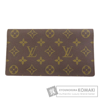 LOUIS VUITTON ルイヴィトン M62223 ポルト シェキエ ダブル 長財布（小銭入れなし） モノグラムキャンバス メンズ 中古