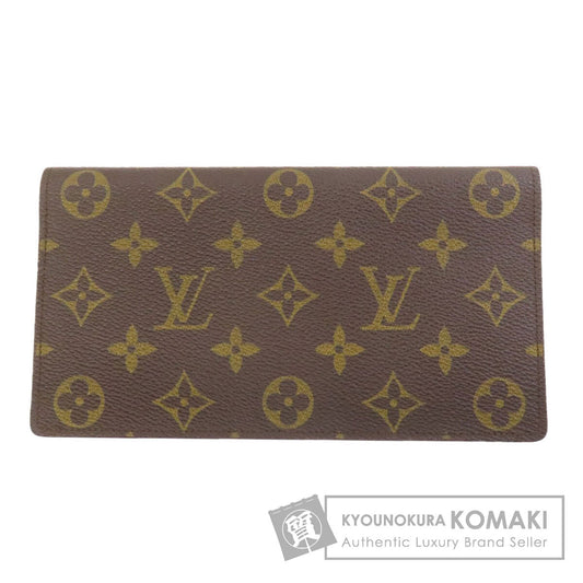 LOUIS VUITTON ルイヴィトン M62223 ポルト シェキエ ダブル 長財布（小銭入れなし） モノグラムキャンバス メンズ 中古