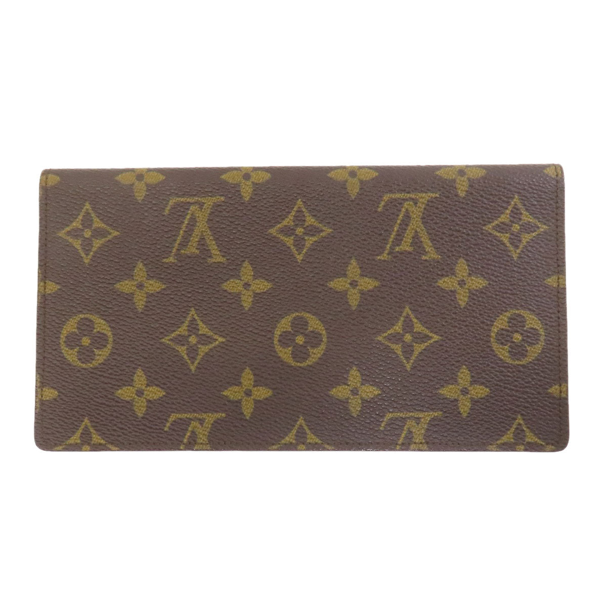LOUIS VUITTON ルイヴィトン M62223 ポルト シェキエ ダブル 長財布（小銭入れなし） モノグラムキャンバス メンズ 中古