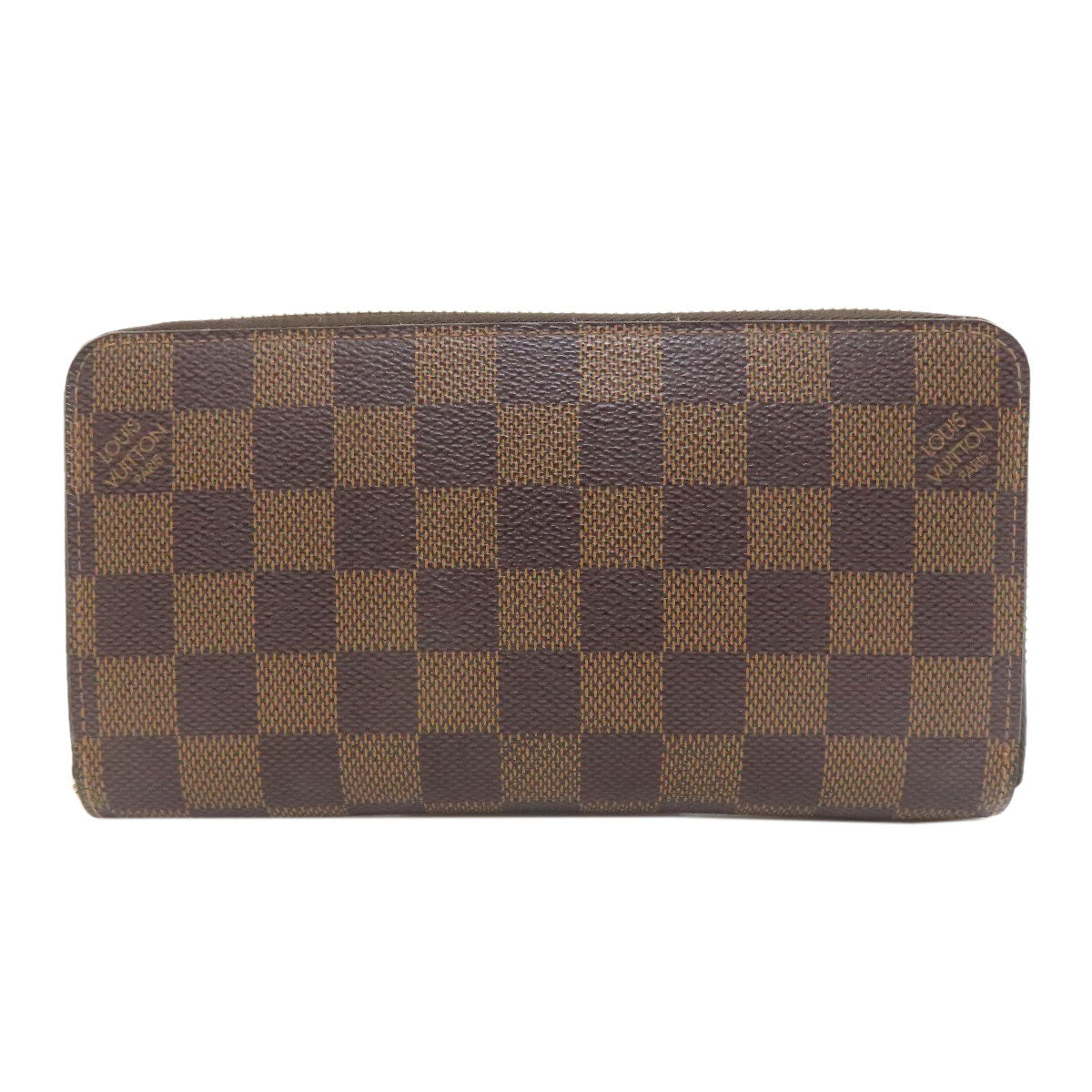 LOUIS VUITTON ルイヴィトン N60015 ジッピー・ウォレット 旧 長財布（小銭入れあり） ダミエキャンバス レディース 中古
