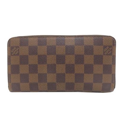 LOUIS VUITTON ルイヴィトン N60015 ジッピー・ウォレット 旧 長財布（小銭入れあり） ダミエキャンバス レディース 中古
