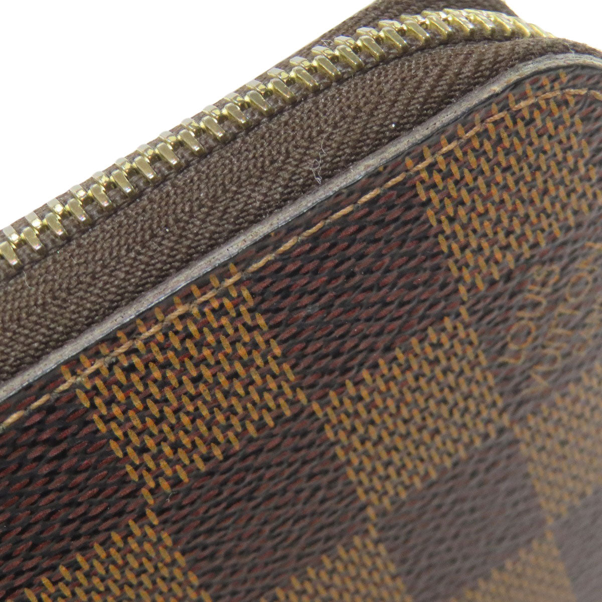 LOUIS VUITTON ルイヴィトン N60015 ジッピー・ウォレット 旧 長財布（小銭入れあり） ダミエキャンバス レディース 中古