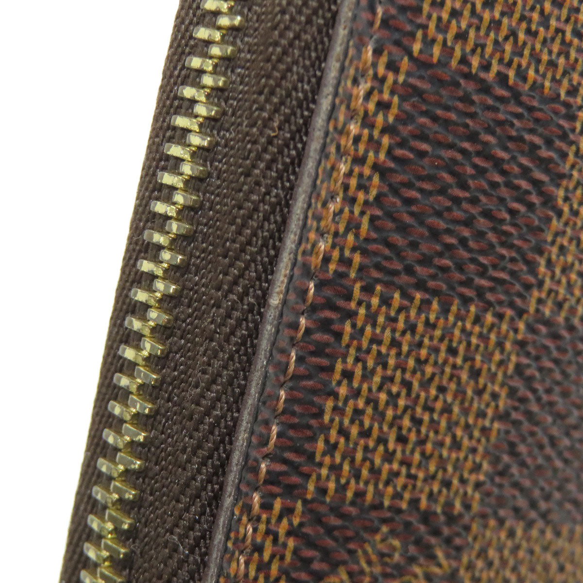 LOUIS VUITTON ルイヴィトン N60015 ジッピー・ウォレット 旧 長財布（小銭入れあり） ダミエキャンバス レディース 中古