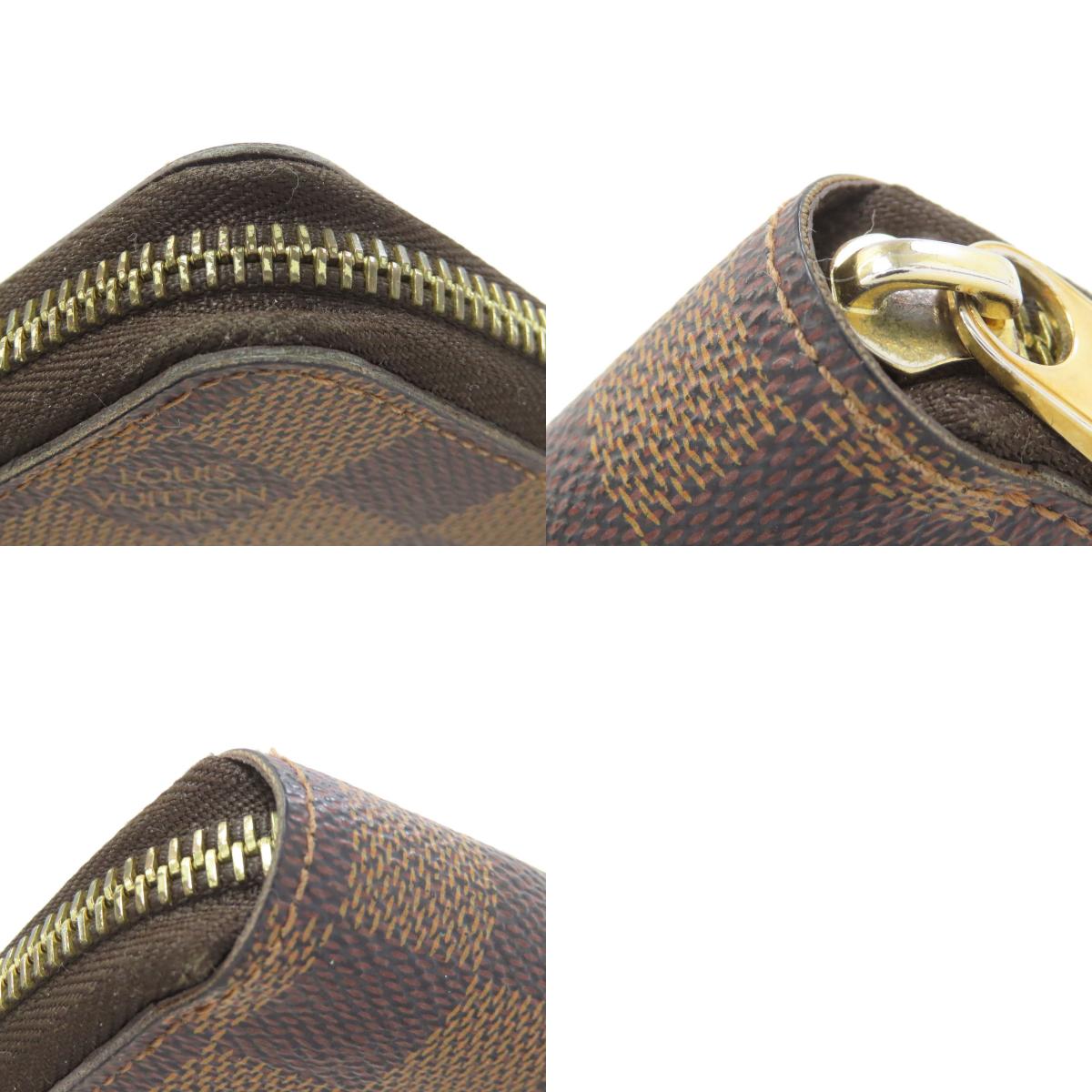 LOUIS VUITTON ルイヴィトン N60015 ジッピー・ウォレット 旧 長財布（小銭入れあり） ダミエキャンバス レディース 中古