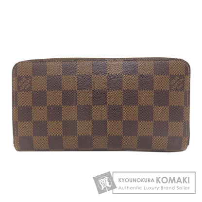 LOUIS VUITTON ルイヴィトン N60015 ジッピー・ウォレット 旧 長財布（小銭入れあり） ダミエキャンバス レディース 中古