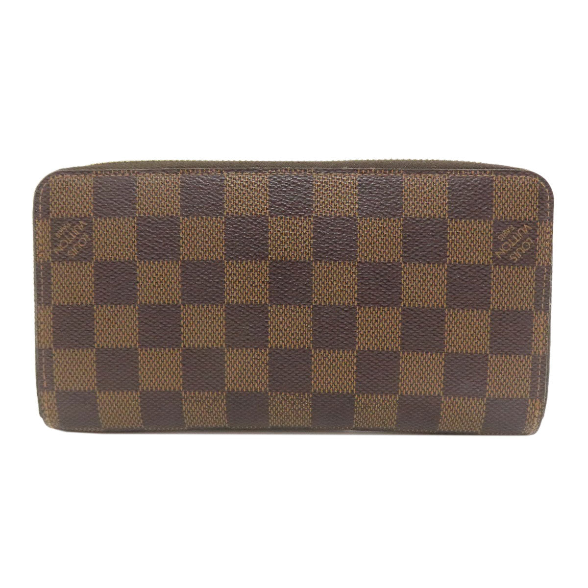 LOUIS VUITTON ルイヴィトン N60015 ジッピー・ウォレット 旧 長財布（小銭入れあり） ダミエキャンバス レディース 中古