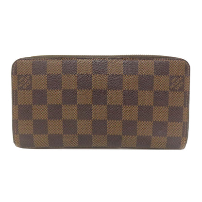 LOUIS VUITTON ルイヴィトン N60015 ジッピー・ウォレット 旧 長財布（小銭入れあり） ダミエキャンバス レディース 中古