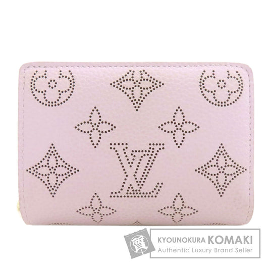 LOUIS VUITTON ルイヴィトン M81434 ポルトフォイユ・クレア 二つ折り財布（小銭入れあり） マヒナレザー レディース 中古