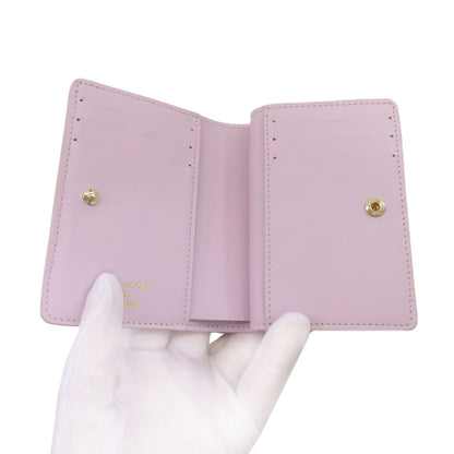 LOUIS VUITTON ルイヴィトン M81434 ポルトフォイユ・クレア 二つ折り財布（小銭入れあり） マヒナレザー レディース 中古