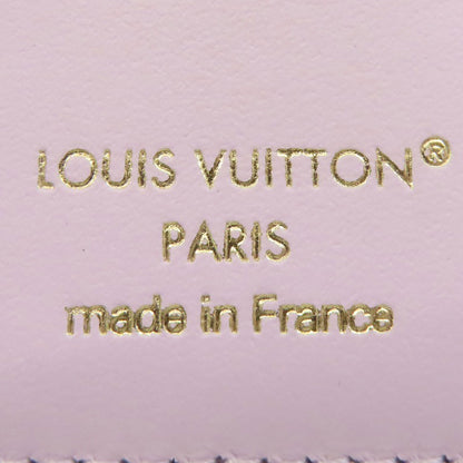 LOUIS VUITTON ルイヴィトン M81434 ポルトフォイユ・クレア 二つ折り財布（小銭入れあり） マヒナレザー レディース 中古