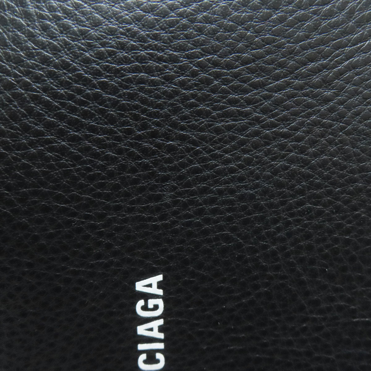 BALENCIAGA バレンシアガ 551992 ロゴ アクセサリーポーチ レザー レディース 中古