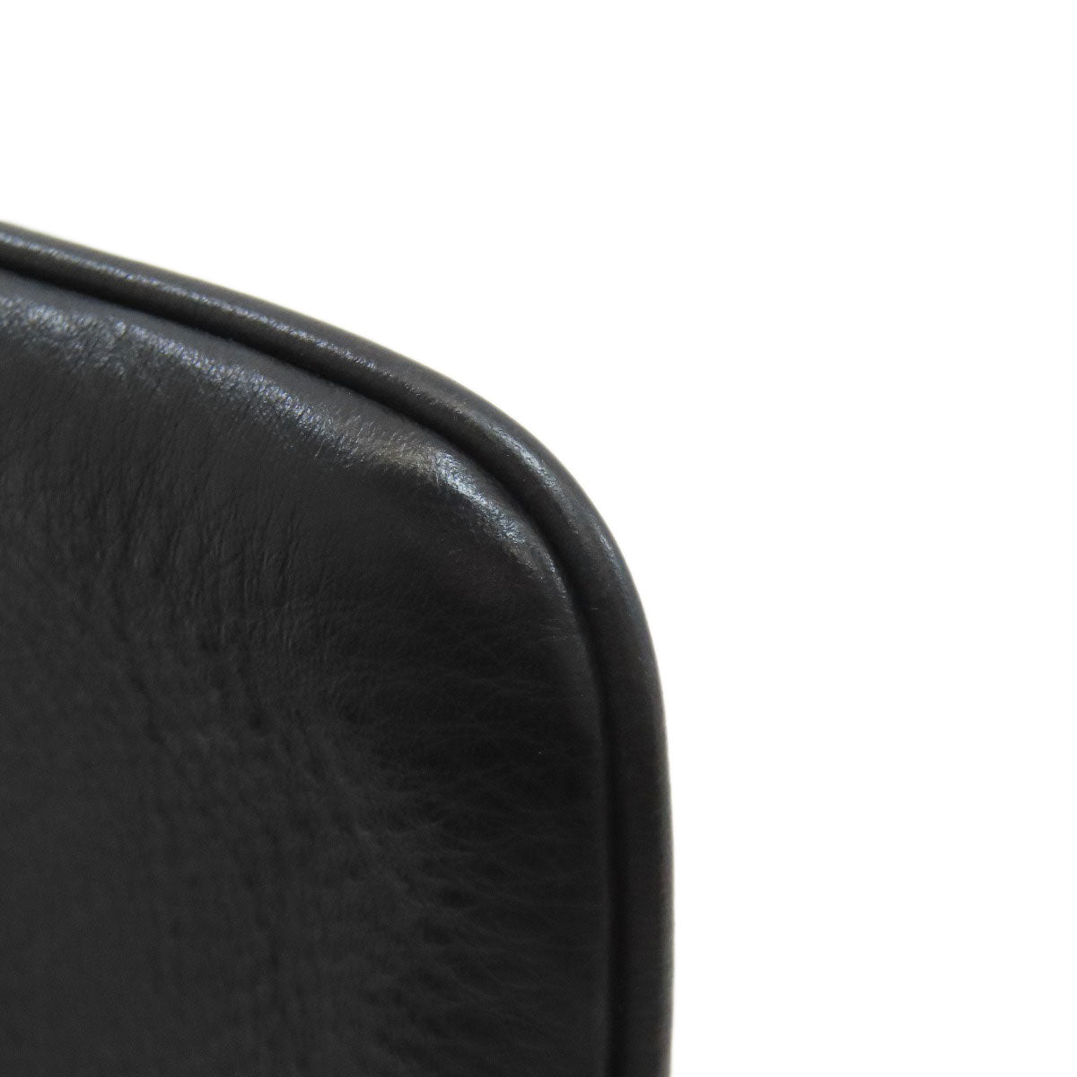 BALENCIAGA バレンシアガ 551992 ロゴ アクセサリーポーチ レザー レディース 中古