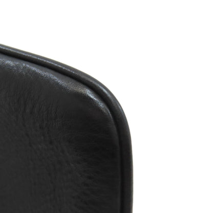 BALENCIAGA バレンシアガ 551992 ロゴ アクセサリーポーチ レザー レディース 中古