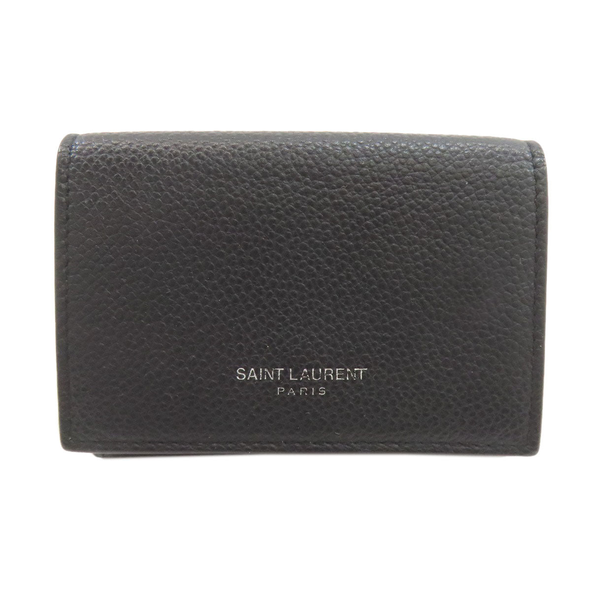 SAINT LAURENT サンローラン 三つ折り財布 二つ折り財布（小銭入れあり） レザー レディース 中古