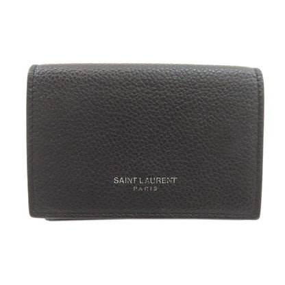 SAINT LAURENT サンローラン 三つ折り財布 二つ折り財布（小銭入れあり） レザー レディース 中古
