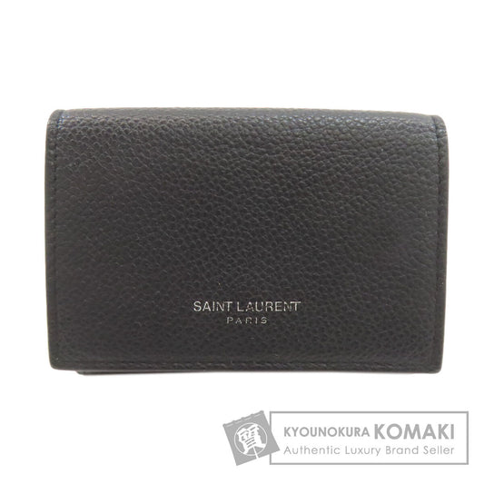 SAINT LAURENT サンローラン 三つ折り財布 二つ折り財布（小銭入れあり） レザー レディース 中古