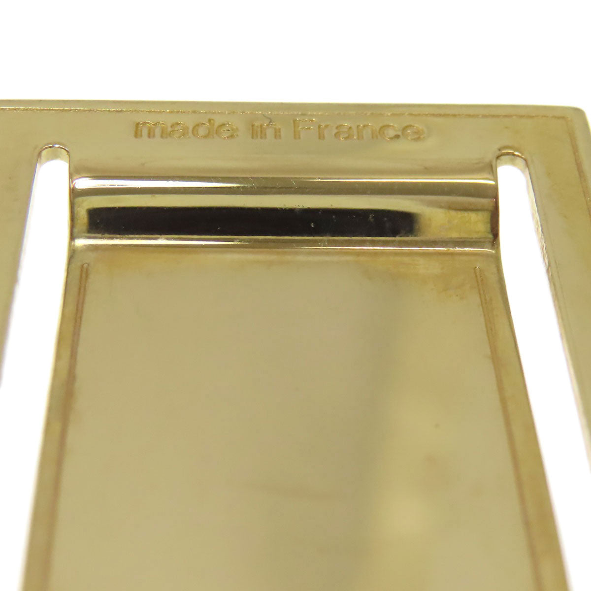 LOUIS VUITTON ルイヴィトン M64690 パンス・ア・ビエ・ポルトアドレス マネークリップ 金属製 レディース 中古