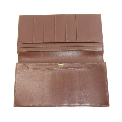 HERMES エルメス MC2 フレミング 長財布（小銭入れなし） ボックスカーフ レディース 中古