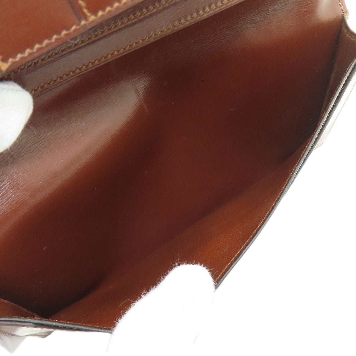 HERMES エルメス MC2 フレミング 長財布（小銭入れなし） ボックスカーフ レディース 中古