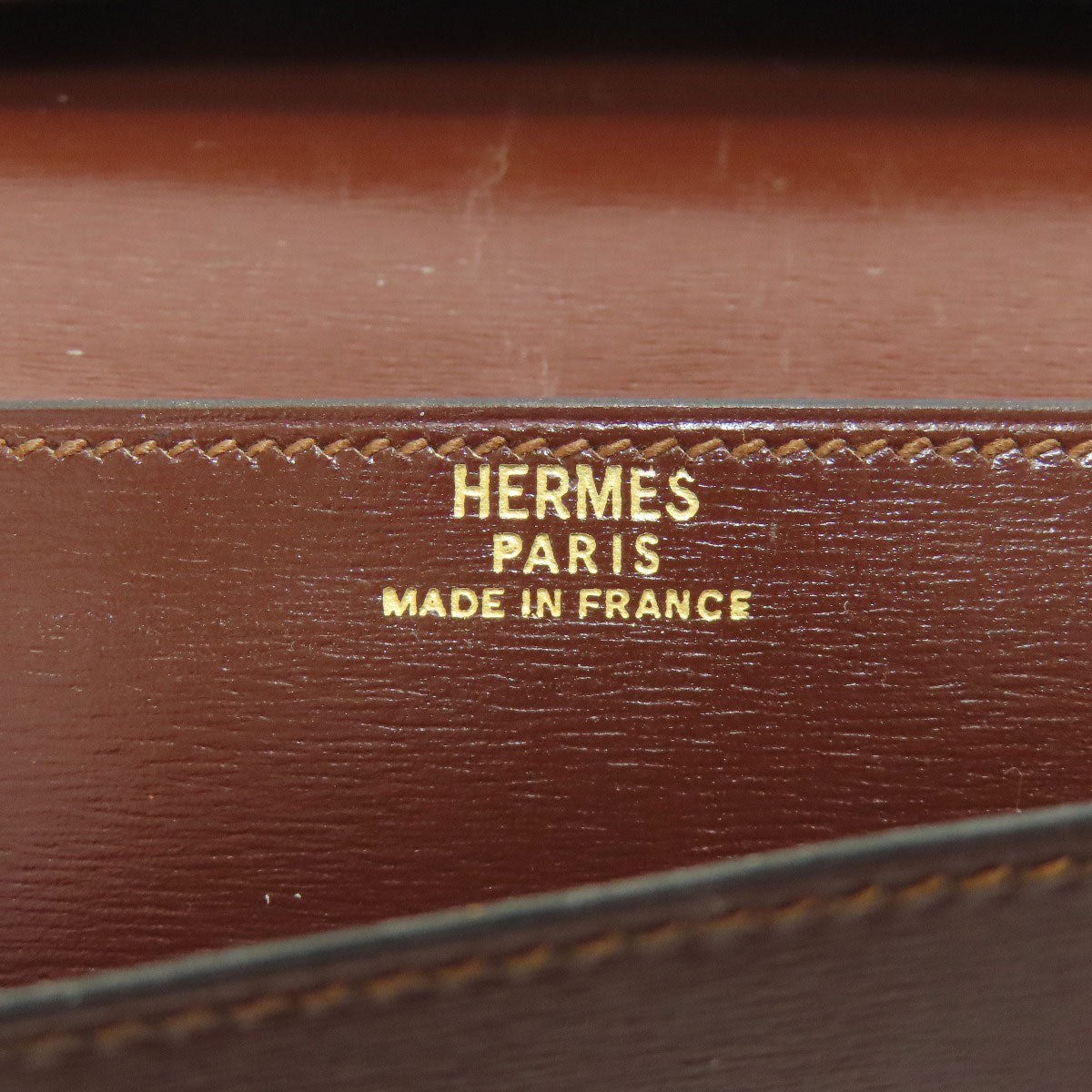 HERMES エルメス MC2 フレミング 長財布（小銭入れなし） ボックスカーフ レディース 中古