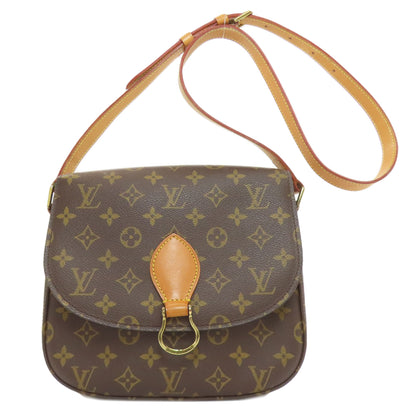 LOUIS VUITTON ルイヴィトン M51242 サン・クルー ショルダーバッグ モノグラムキャンバス レディース 中古