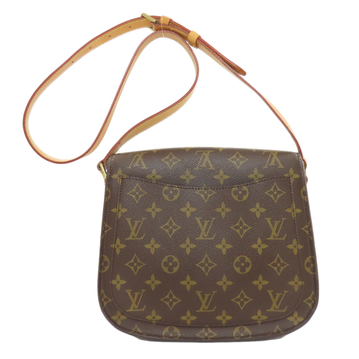 LOUIS VUITTON ルイヴィトン M51242 サン・クルー ショルダーバッグ モノグラムキャンバス レディース 中古