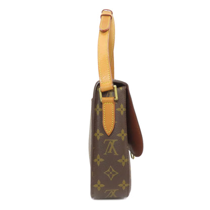 LOUIS VUITTON ルイヴィトン M51242 サン・クルー ショルダーバッグ モノグラムキャンバス レディース 中古