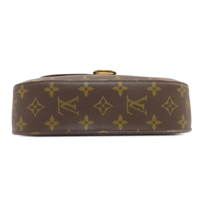 LOUIS VUITTON ルイヴィトン M51242 サン・クルー ショルダーバッグ モノグラムキャンバス レディース 中古