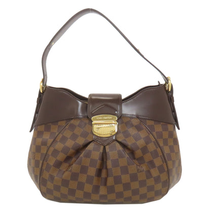 LOUIS VUITTON ルイヴィトン N41541 システィナMM ショルダーバッグ ダミエキャンバス レディース 中古