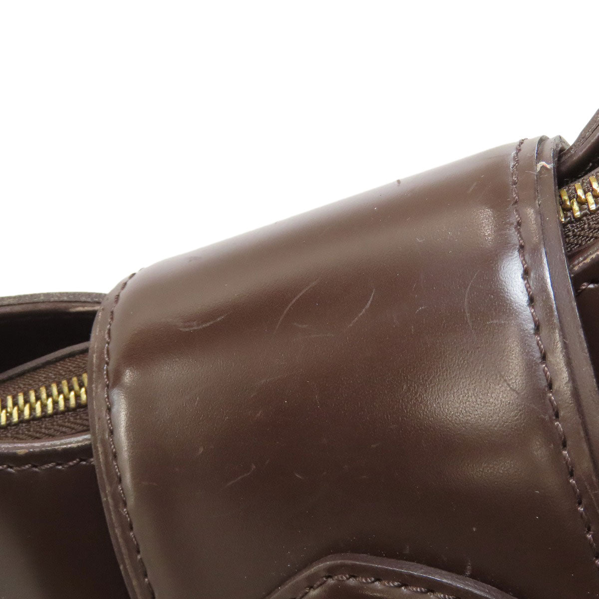 LOUIS VUITTON ルイヴィトン N41541 システィナMM ショルダーバッグ ダミエキャンバス レディース 中古