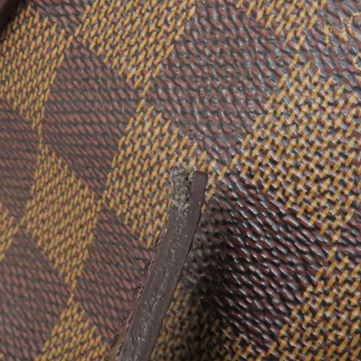 LOUIS VUITTON ルイヴィトン N41541 システィナMM ショルダーバッグ ダミエキャンバス レディース 中古
