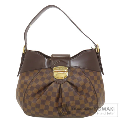 LOUIS VUITTON ルイヴィトン N41541 システィナMM ショルダーバッグ ダミエキャンバス レディース 中古