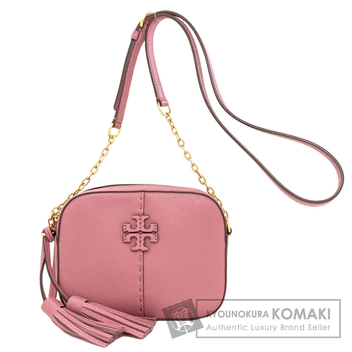 トリーバーチ ロゴ ショルダーバッグ 中古 商品画像1