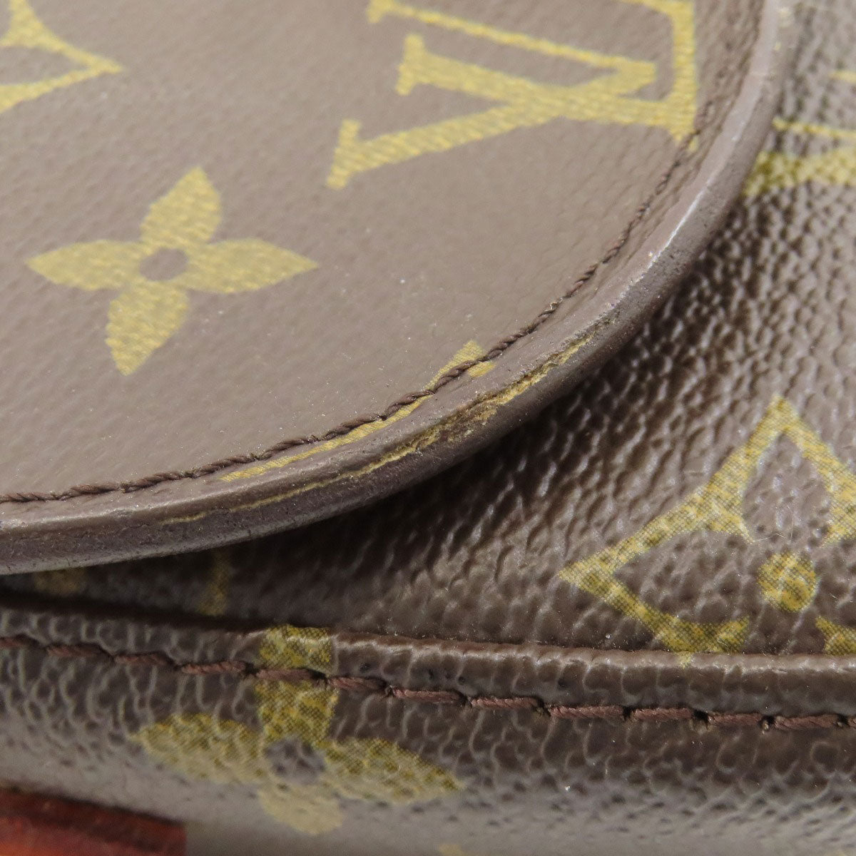 LOUIS VUITTON ルイヴィトン M51244 ミニ サンクルー ショルダーバッグ モノグラムキャンバス レディース 中古