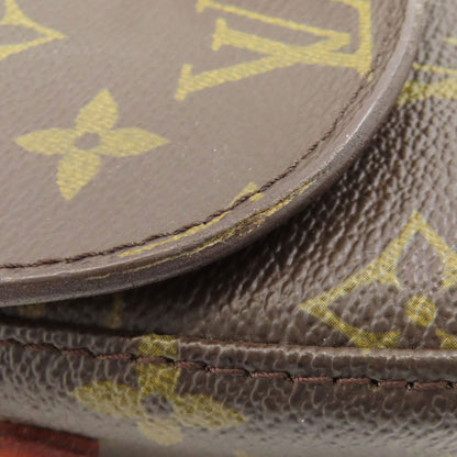 LOUIS VUITTON ルイヴィトン M51244 ミニ サンクルー ショルダーバッグ モノグラムキャンバス レディース 中古