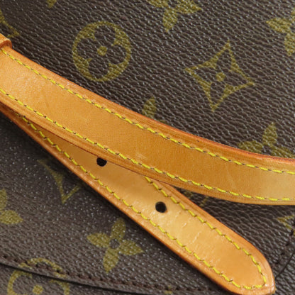 LOUIS VUITTON ルイヴィトン M51244 ミニ サンクルー ショルダーバッグ モノグラムキャンバス レディース 中古