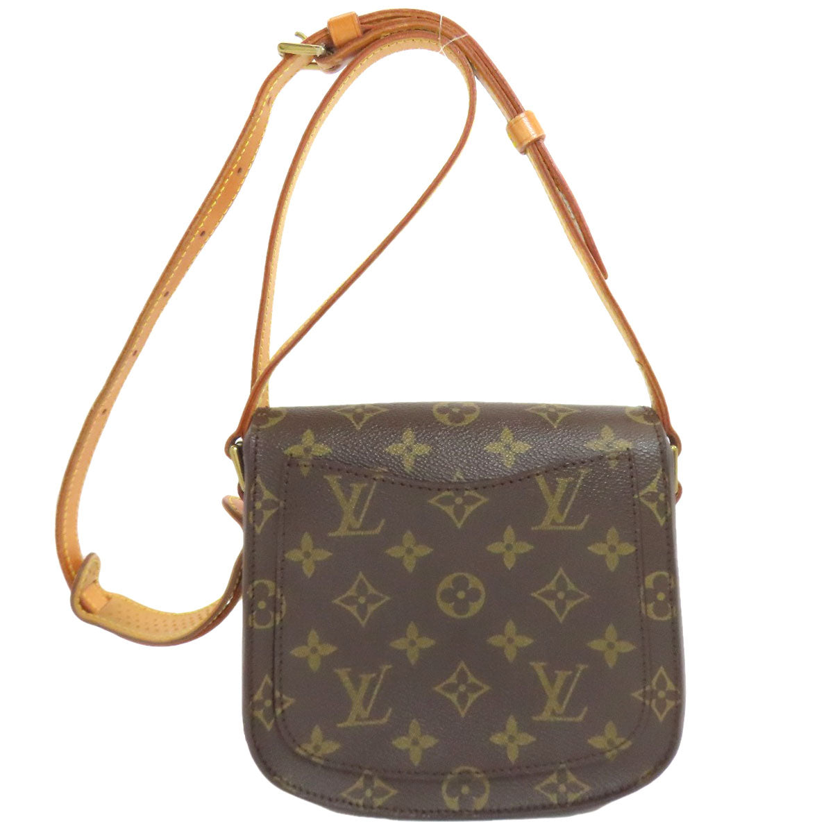 LOUIS VUITTON ルイヴィトン M51244 ミニ サンクルー ショルダーバッグ モノグラムキャンバス レディース 中古