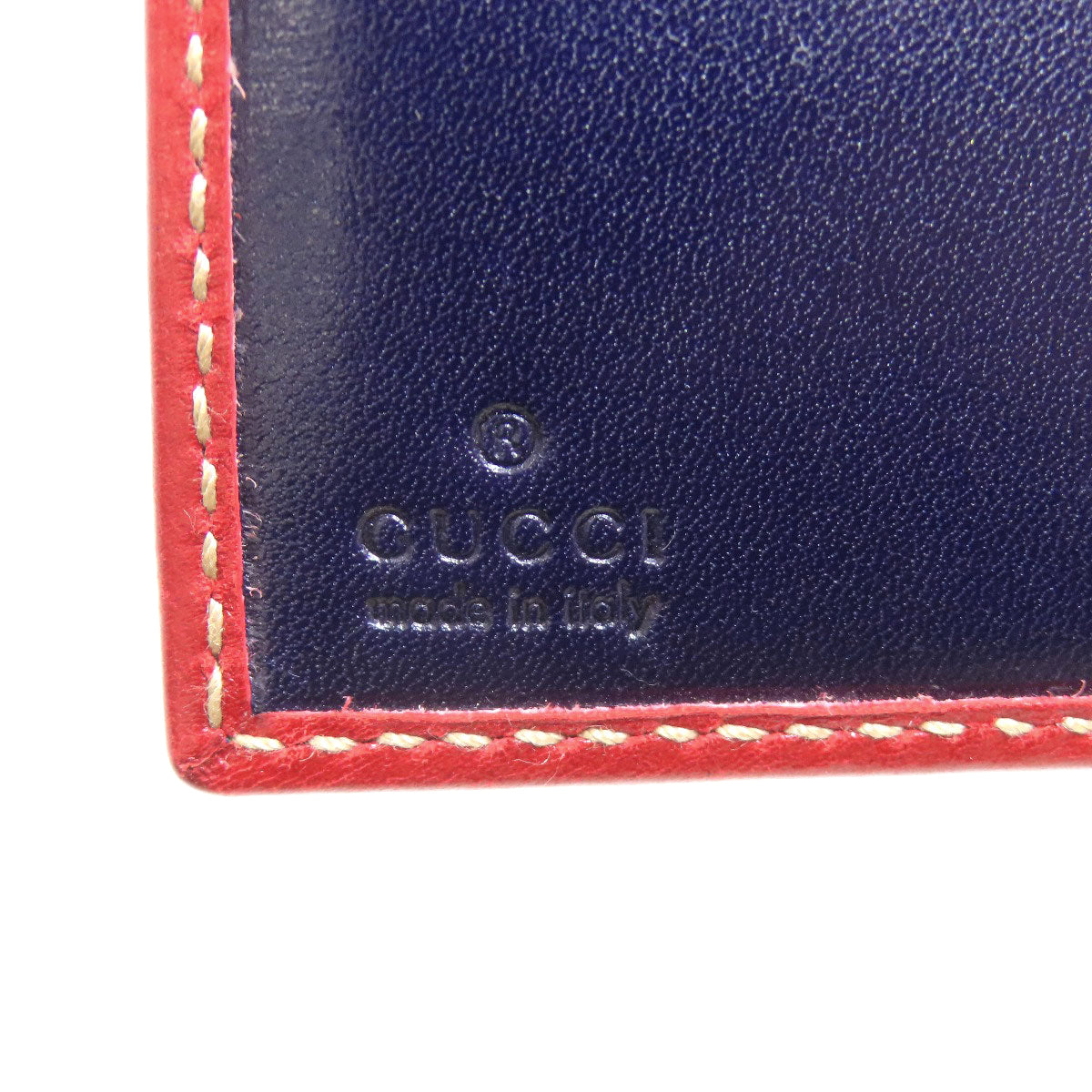 GUCCI グッチ 190415 ロゴ 二つ折り財布（小銭入れあり） ナイロン レディース 中古