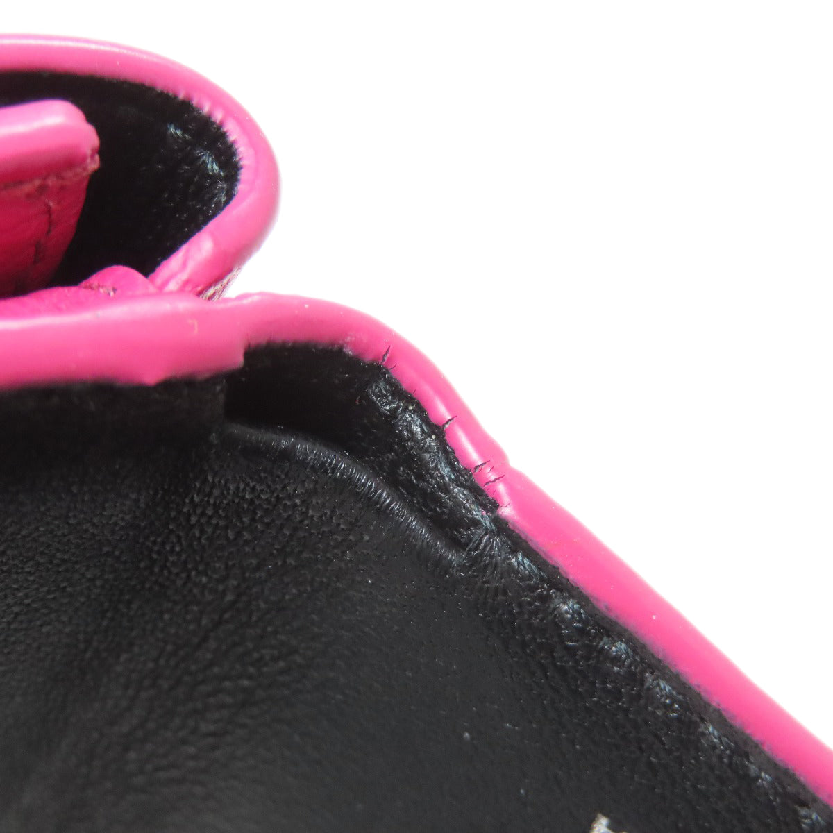 BALENCIAGA バレンシアガ 516402 ロゴ 三つ折り財布 二つ折り財布（小銭入れあり） レザー レディース 中古