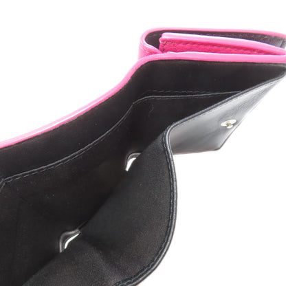 BALENCIAGA バレンシアガ 516402 ロゴ 三つ折り財布 二つ折り財布（小銭入れあり） レザー レディース 中古