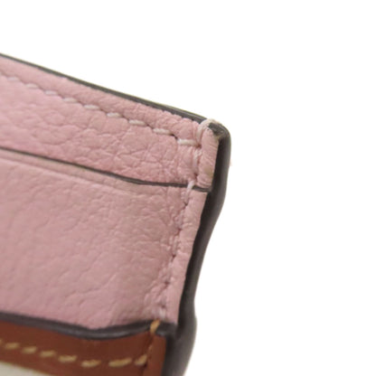 LOEWE ロエベ アナグラム カードケース レザー レディース 中古