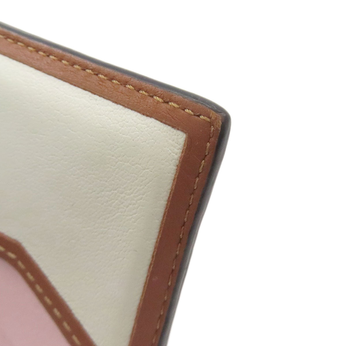 LOEWE ロエベ アナグラム カードケース レザー レディース 中古