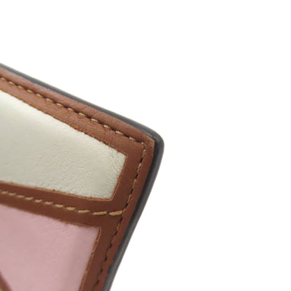 LOEWE ロエベ アナグラム カードケース レザー レディース 中古