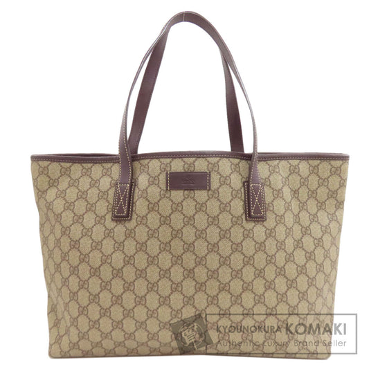 GUCCI グッチ 211137 GGスプリーム トートバッグ PVC レディース 中古