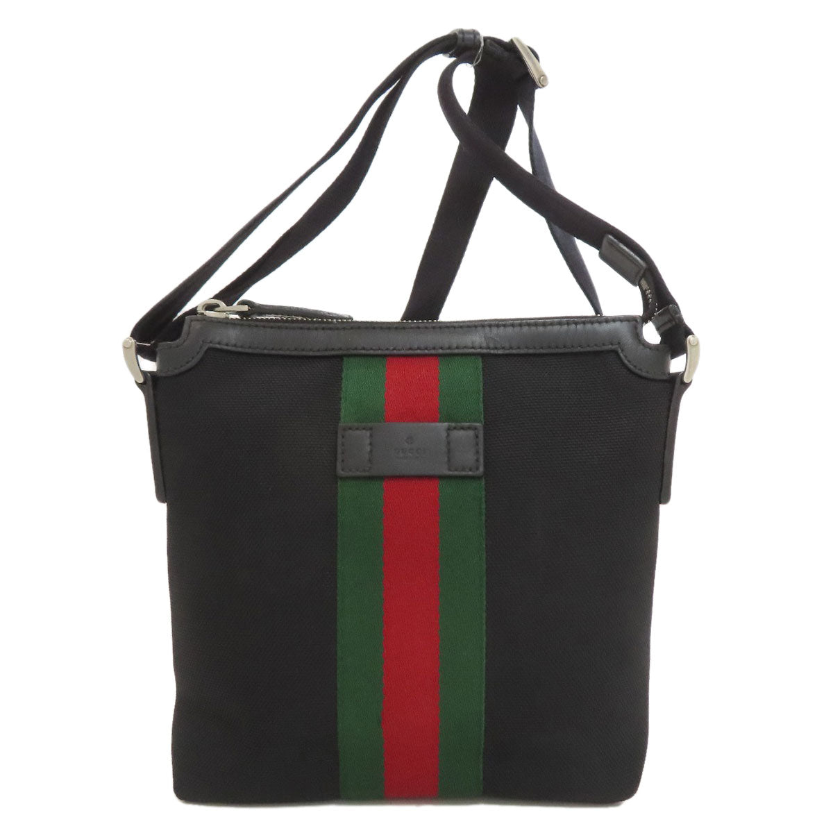 GUCCI グッチ 631195 アウトレット シェリーライン ショルダーバッグ キャンバス レディース 中古