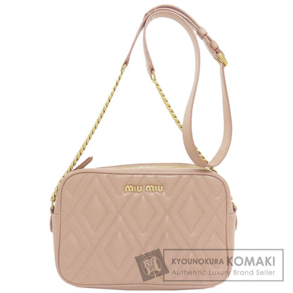 MIUMIU ミュウミュウ チェーンショルダー ショルダーバッグ カーフ レディース 中古
