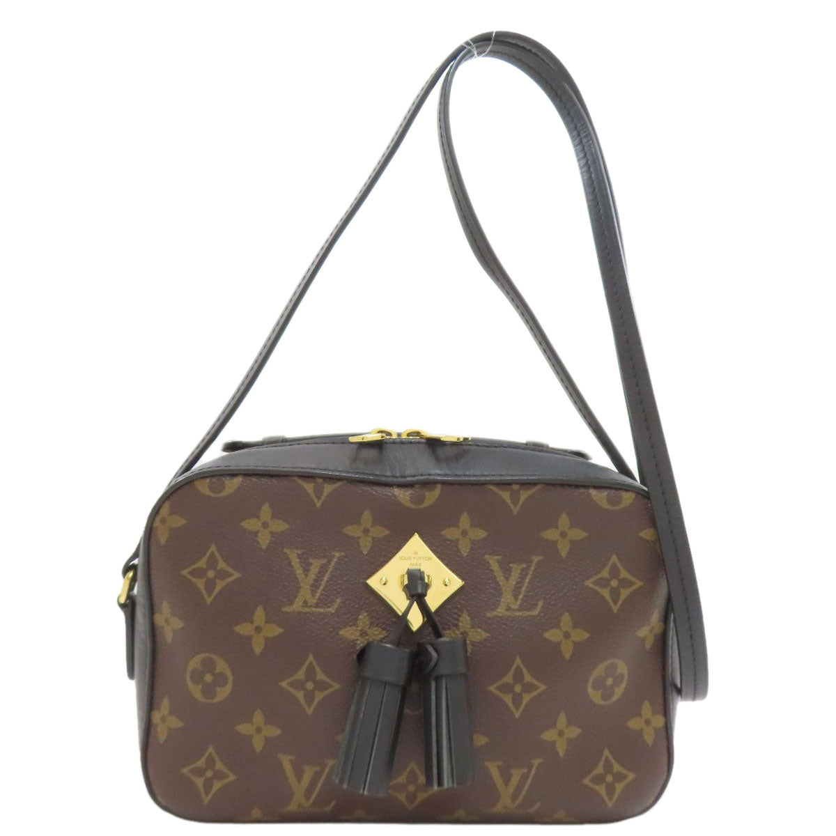 LOUIS VUITTON ルイヴィトン M43555 サントンジュ ショルダーバッグ モノグラムキャンバス レディース 中古