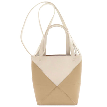 LOEWE ロエベ パズルフォルド トート 2WAY ハンドバッグ レザー レディース 中古