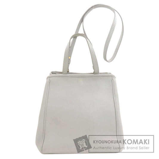 CELINE セリーヌ フォールドカバ 2WAY ハンドバッグ カーフ レディース 中古